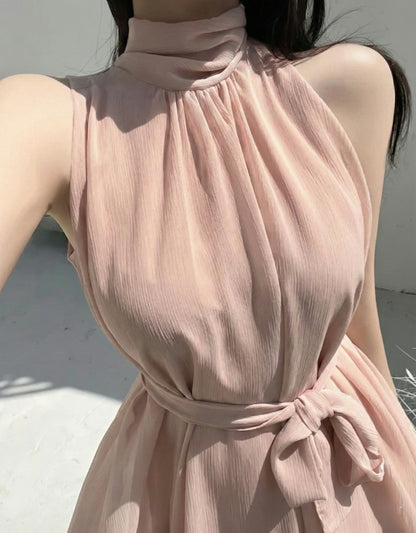Chiffon Halter Top