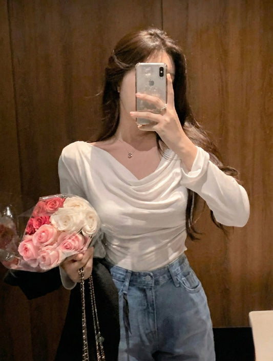 Off Shoulder Shirring top